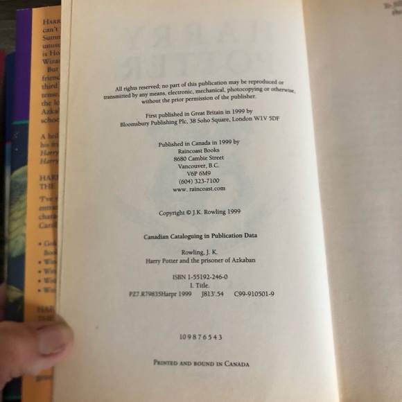 Vtg Harry Potter Books 1-3 - Picture 5 of 9